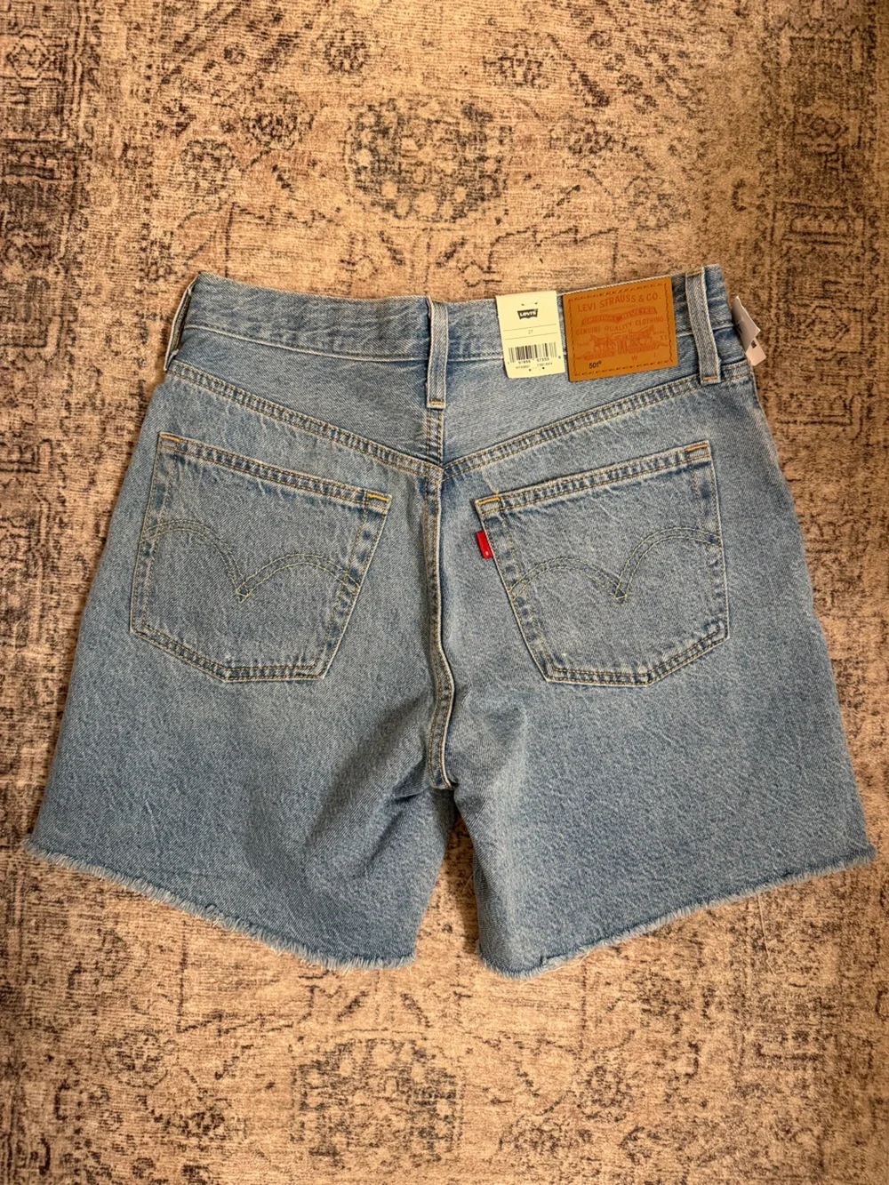 Levi’s 501 Mid-Thigh Fun Flare Shorts